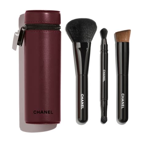 chanel les pinceaux de chanel contouring brush|LES PINCEAUX DE CHANEL Retractable Dual.